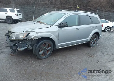 2018 Dodge Journey Crossroad from USA, damaged, VIN 3C4PDCGG9JT374831